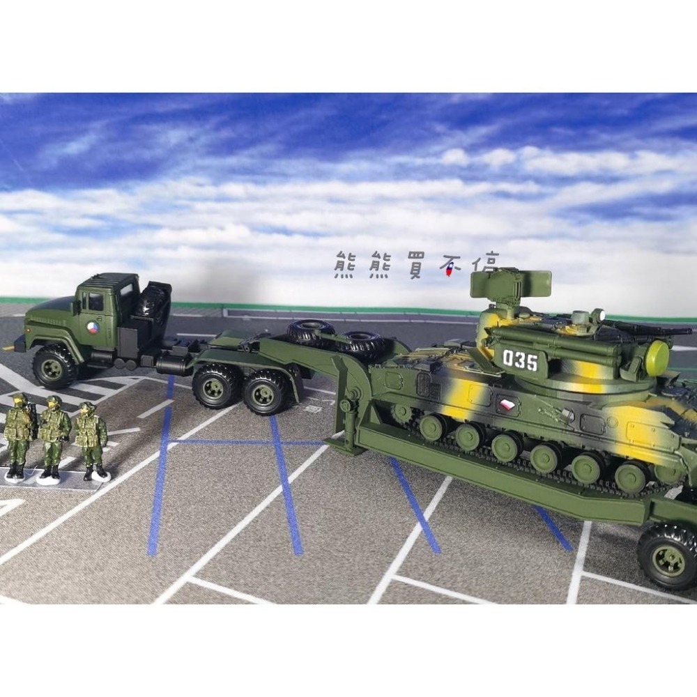 [在台現貨/拼裝車] 俄羅斯 KrAZ-260B 克拉斯 軍用 牽引 運輸 卡車 1/72 立體 拼裝 戰車模型-細節圖6