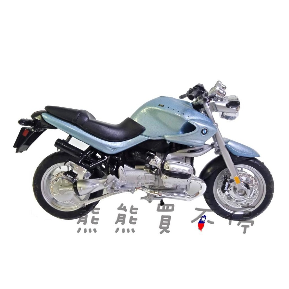 [在台現貨/出清] 寶馬 BMW R1150R 摩托車 1/18 仿真 合金 重機 模型-細節圖6