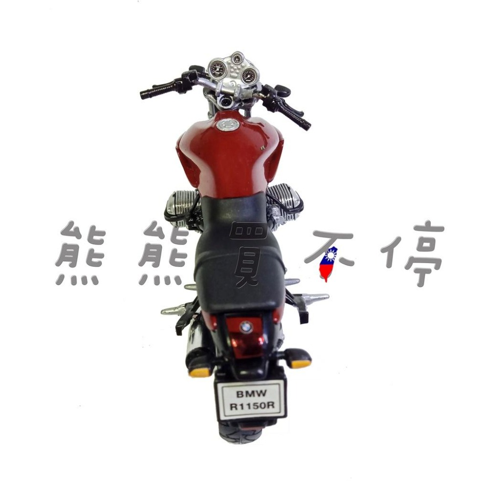 [在台現貨/出清] 寶馬 BMW R1150R 摩托車 1/18 仿真 合金 重機 模型-細節圖8