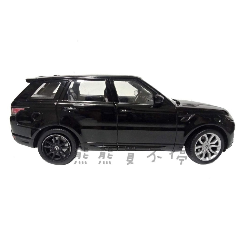 [在台現貨-兩色] Land Rover Range Rover Sport  路虎攬勝運動版 1/24 合金 汽車模型-細節圖3