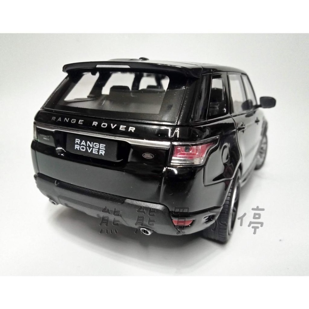 [在台現貨-兩色] Land Rover Range Rover Sport  路虎攬勝運動版 1/24 合金 汽車模型-細節圖6