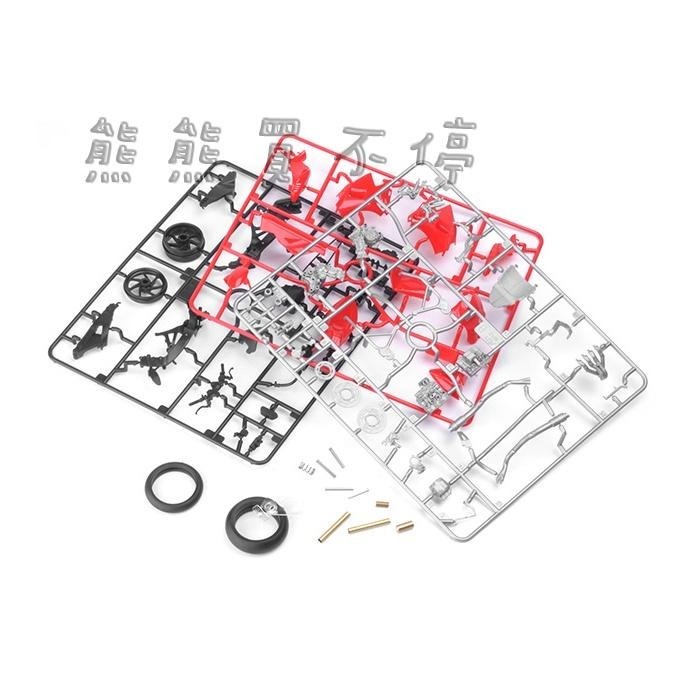 [在台現貨] 4D拼裝 雅馬哈 YAMAHA 摩托車 YZR-M1 公路賽車 1/18 重機 立體拼裝模型  四色可選-細節圖5