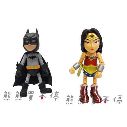 [在台現貨-三款可選] 正版 DC 正義聯盟 Q版公仔 蝙蝠俠 超人 神力女超人 9公分 合金人偶 多關節可動