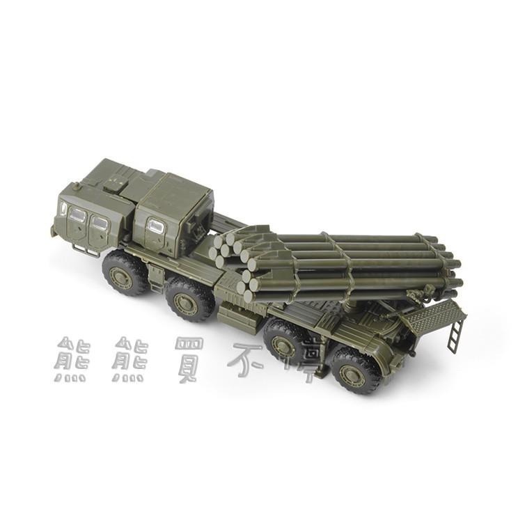 [在台現貨] 俄羅斯 9A52-2 龍捲風遠程火箭炮發射車 軍事玩具 1/72 拼裝模型-細節圖2