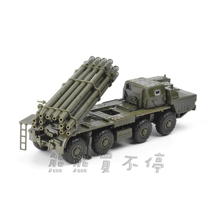 [在台現貨] 俄羅斯 9A52-2 龍捲風遠程火箭炮發射車 軍事玩具 1/72 拼裝模型-細節圖3