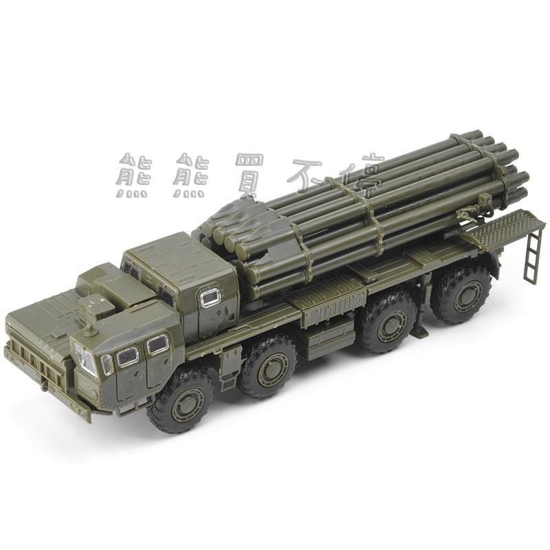 [在台現貨] 俄羅斯 9A52-2 龍捲風遠程火箭炮發射車 軍事玩具 1/72 拼裝模型-細節圖4