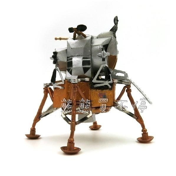 [在台現貨] 美國 太空人 阿波羅 登月 公仔 太空梭 立體 拼裝模型 一套四款-細節圖2