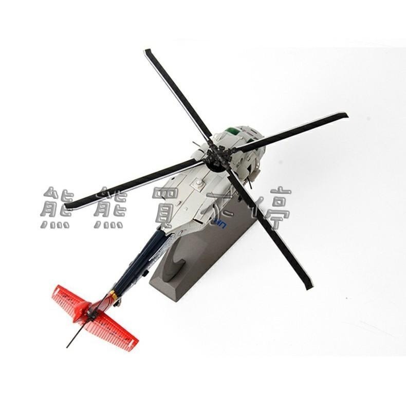 [在台現貨] 美國 UH-60 黑鷹 直升機 民用型 S-70 海鷹 淺灰色 1/72 合金 直升機模型-細節圖2