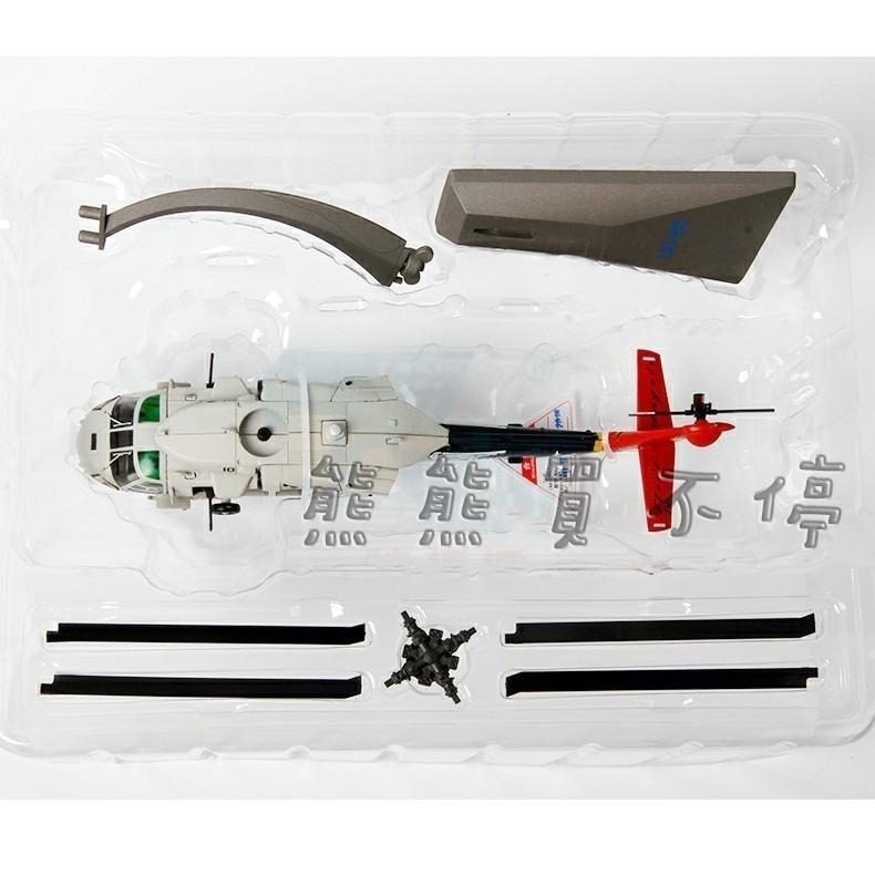 [在台現貨] 美國 UH-60 黑鷹 直升機 民用型 S-70 海鷹 淺灰色 1/72 合金 直升機模型-細節圖4