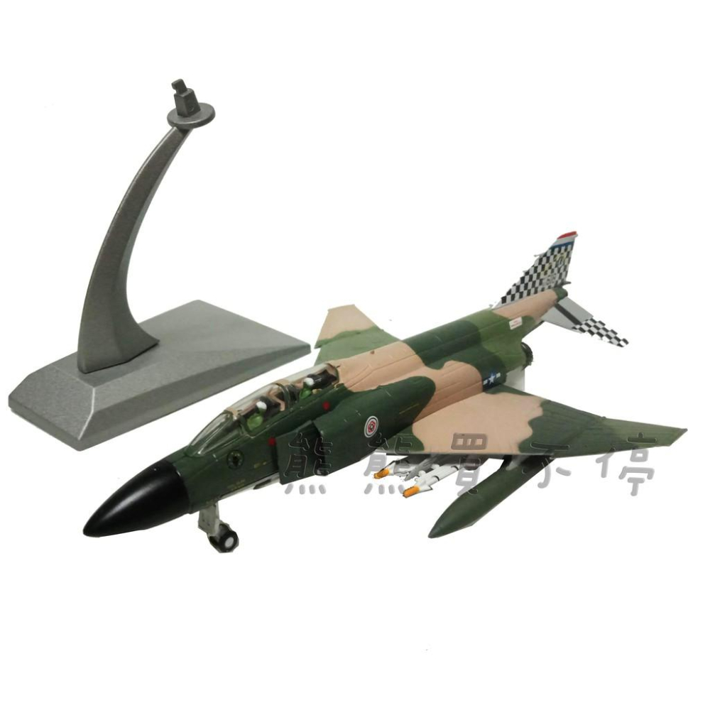 <在台現貨/2020最新款> 美駐土耳其 63中隊 F-4 鬼怪戰鬥機 F4 幽靈攻擊機 1/100 合金飛機模型-細節圖2