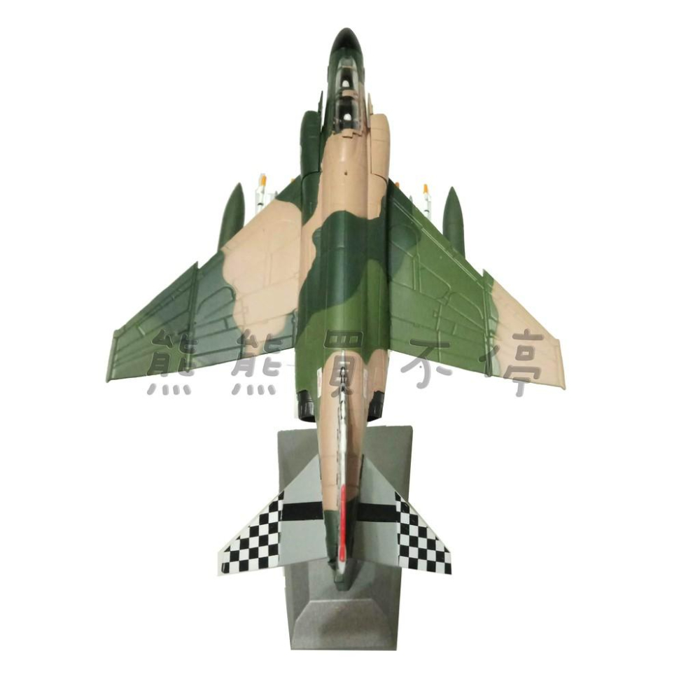 <在台現貨/2020最新款> 美駐土耳其 63中隊 F-4 鬼怪戰鬥機 F4 幽靈攻擊機 1/100 合金飛機模型-細節圖5