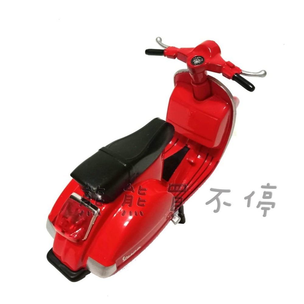 [在台現貨] 偉士牌 Vespa PX125 2016年 紅色 機車 1/18 仿真 合金 摩托車 模型-細節圖2