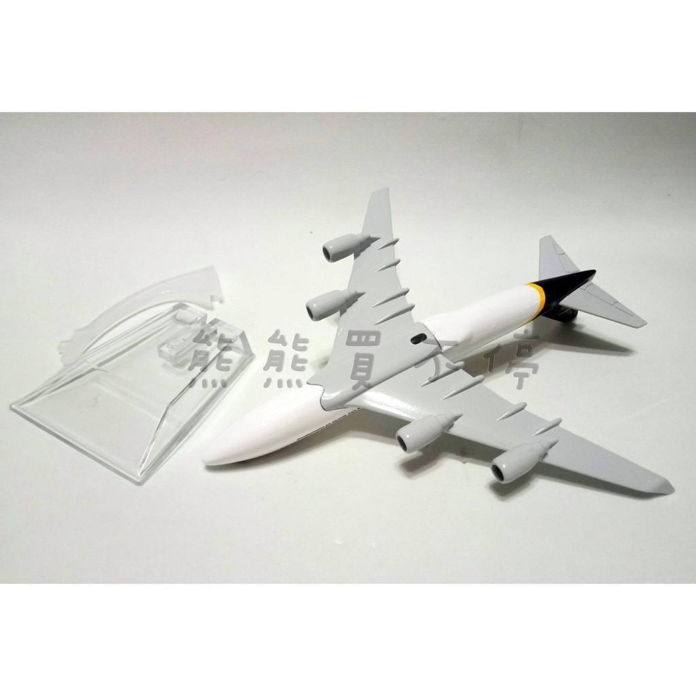 [在台現貨-貨機-B747] UPS 快遞 貨機 波音747 民航機 1/400 全合金 飛機模型-細節圖5