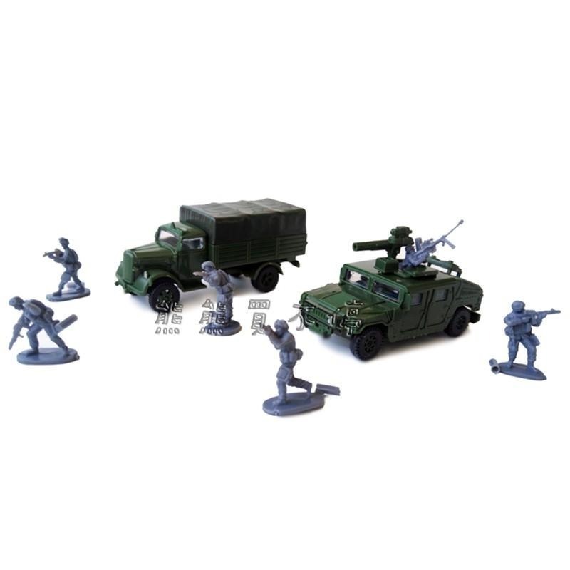 [在台現貨-拼裝車] 二戰 德國 閃電 卡車 1/72 立體拼裝模型 兩色一組 (沙漠色、綠色)-細節圖4