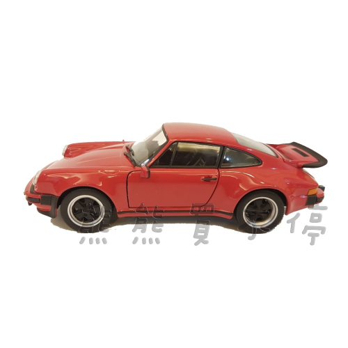 [在台現貨-4色可選] PORSCHE 保時捷 911 Turbo 3.0 1/24 原廠授權 合金 汽車模型