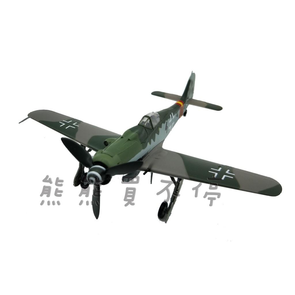 [在台現貨#37265] 二戰德國 百舌鳥 戰鬥機 FW190 JG54聯隊 FW-190D-9 1/72 飛機模型-細節圖2