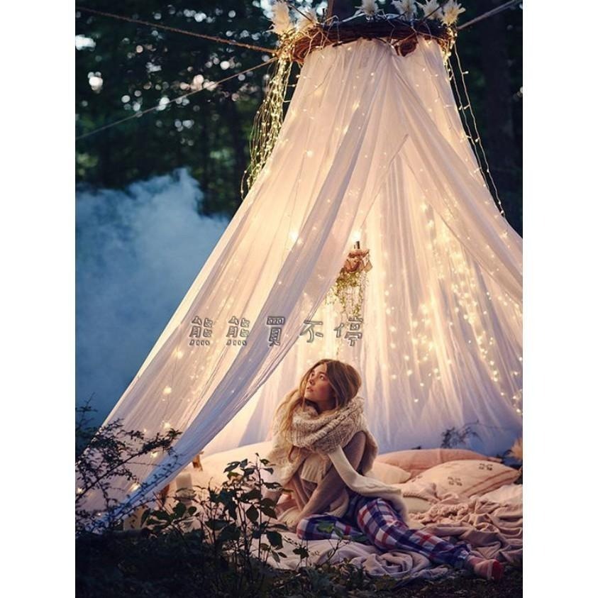 [在台現貨] 銅線LED燈串 低壓高亮度防水星星燈 贈送兩顆 CR2032 鈕扣電池 網紅直播 背景牆裝飾燈串 多色可選-細節圖4