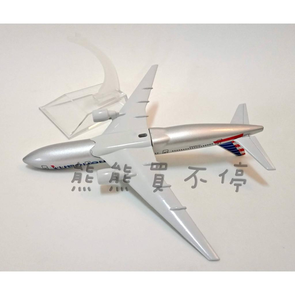 [在台現貨-客機-B777] 美國航空 波音 777 民航機 1/400 全合金 飛機模型-細節圖4