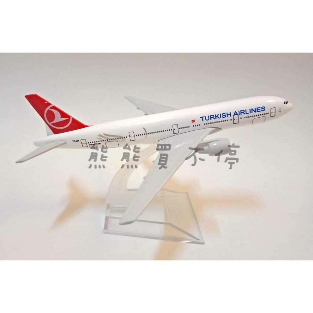 [在台現貨] 波音777 土航 土耳其航空 Turkish Airlines 1/400 合金飛機模型 實物拍攝-細節圖3