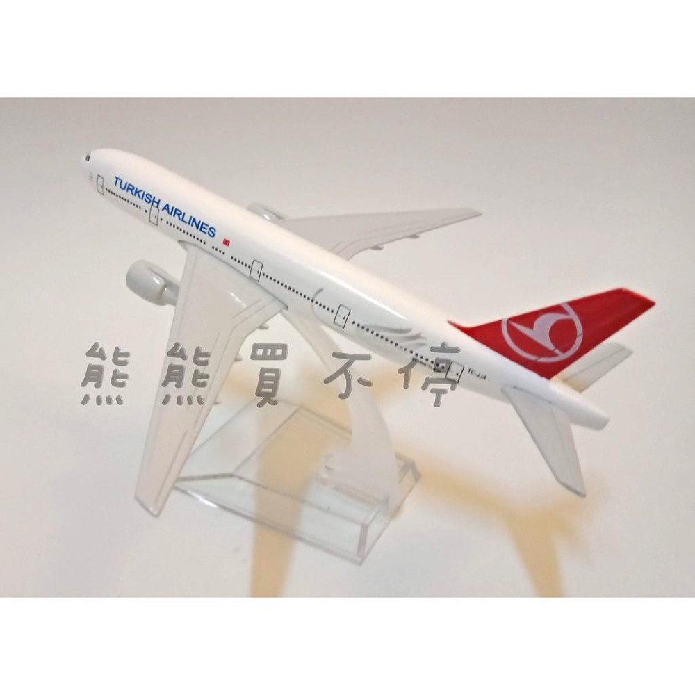 [在台現貨] 波音777 土航 土耳其航空 Turkish Airlines 1/400 合金飛機模型 實物拍攝-細節圖4