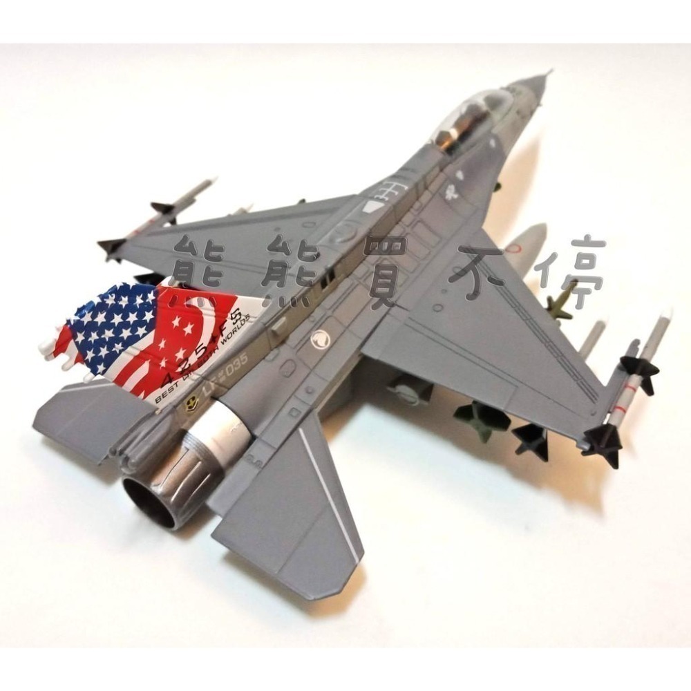 [在台現貨] 新加坡 空軍 F-16D 戰鬥機 F16 盧克 空軍基地 1/72 仿真 合金 飛機模型-細節圖2