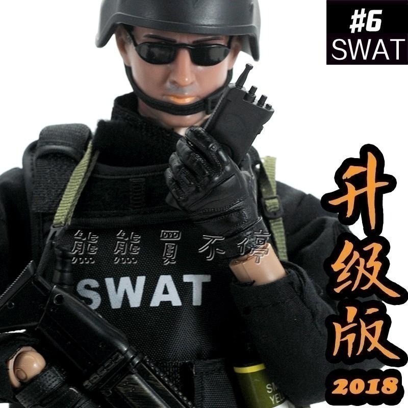 [台灣現貨-超值升級版] 1/6 多關節 多配件 迷彩兵人 30cm 軍事模 - 特警隊 SWAT 12吋兵人 可動人偶-細節圖6