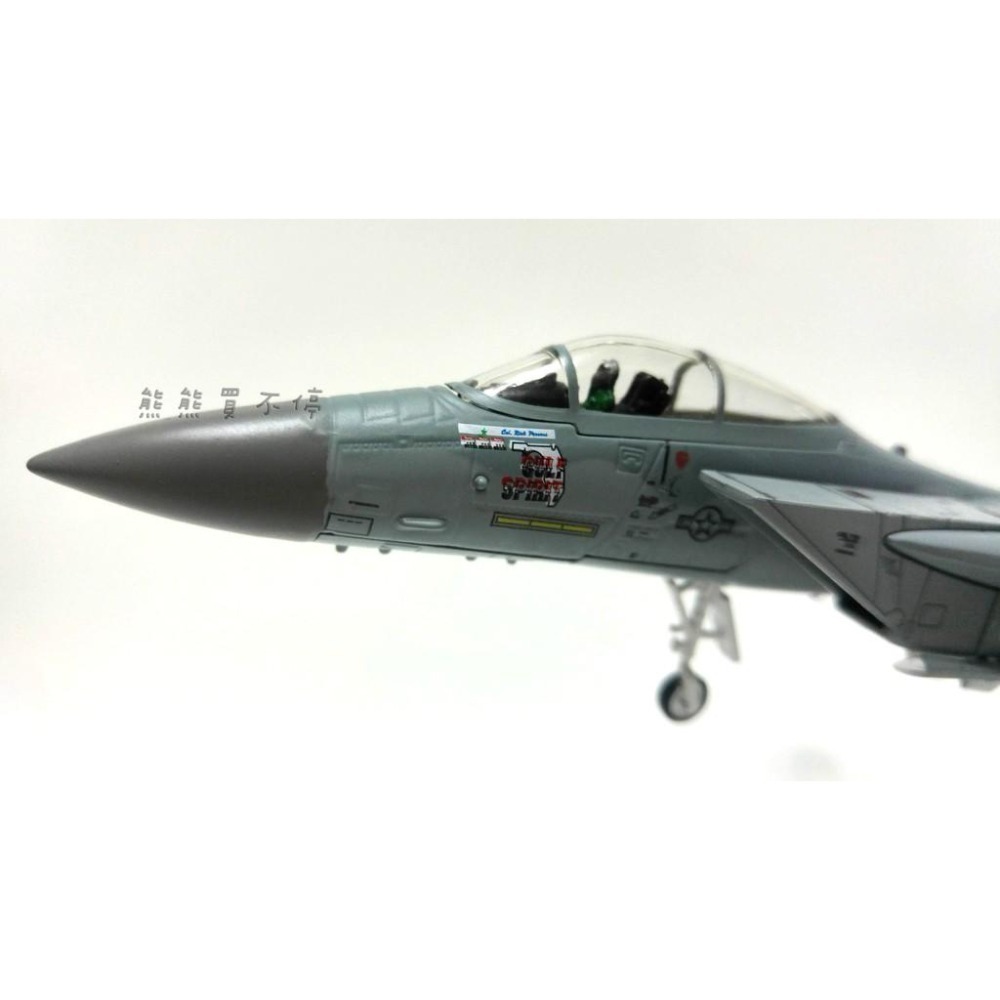 [在台現貨] 美國 空軍 F15 鷹式 戰鬥機 F-15 1/100 合金 飛機模型-細節圖4