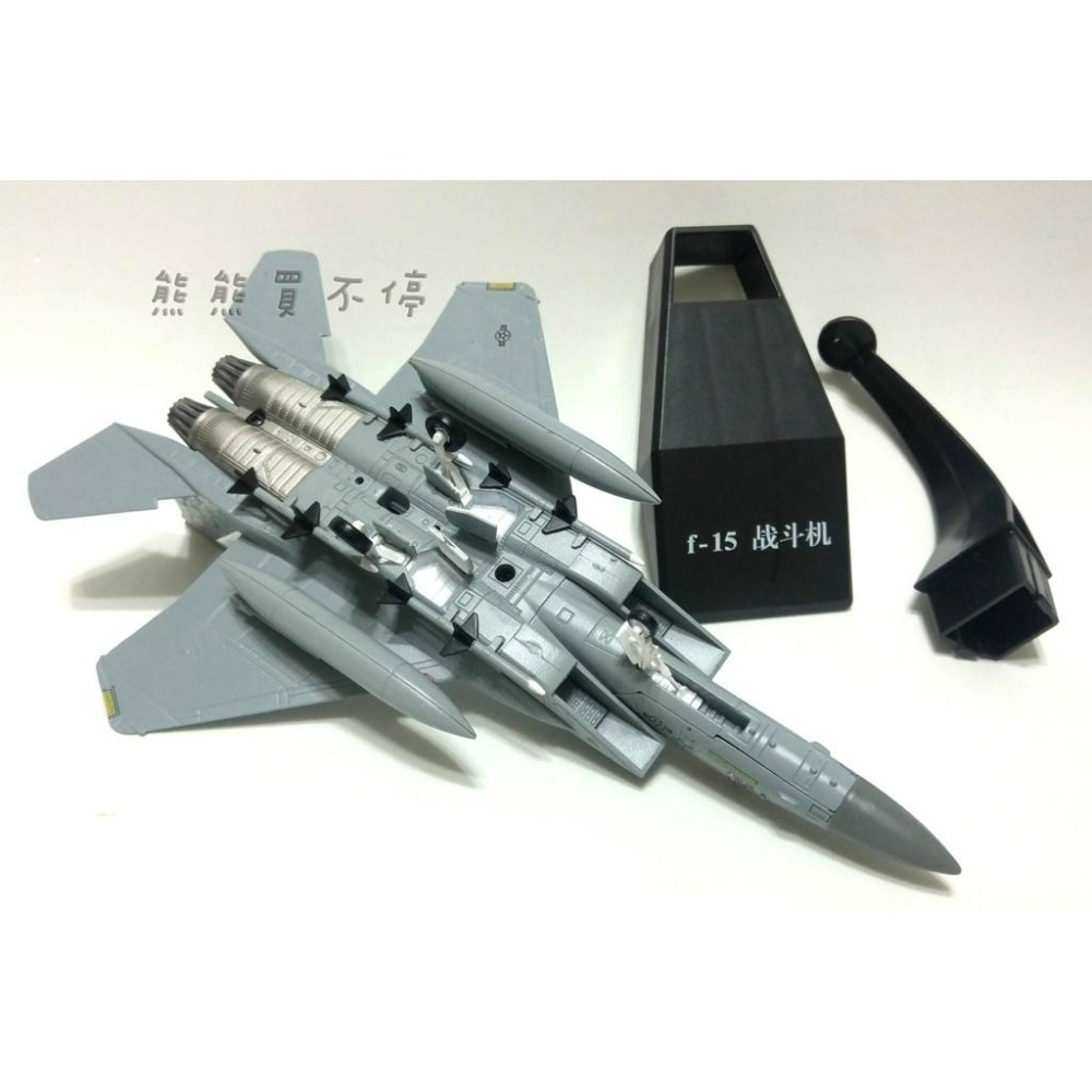 [在台現貨] 美國 空軍 F15 鷹式 戰鬥機 F-15 1/100 合金 飛機模型-細節圖5