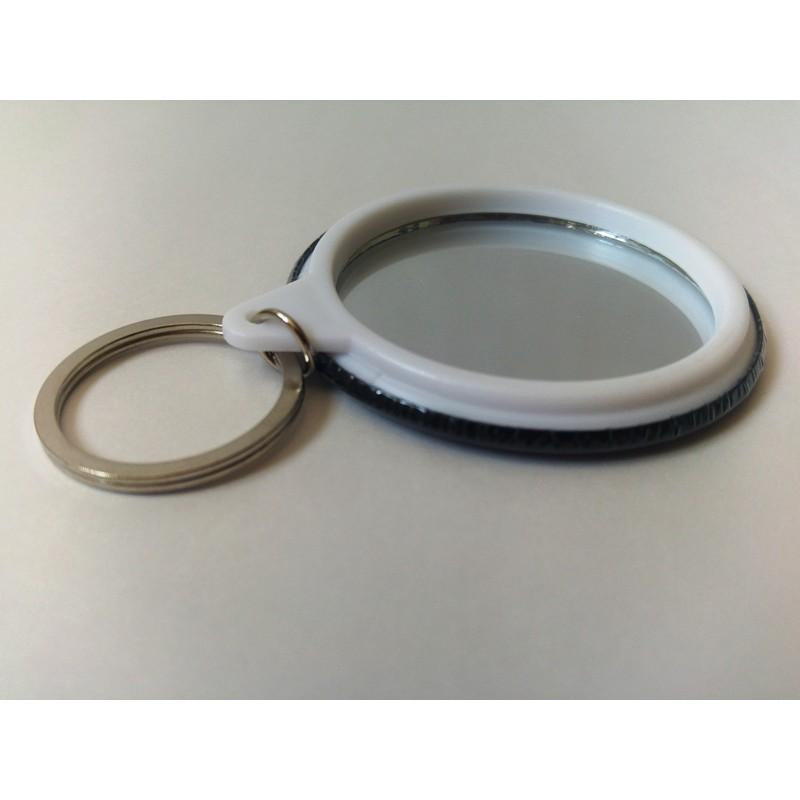 [在台現貨] 自製鏡子鑰匙圈 貓出沒注意/ 熊熊愛台灣-細節圖5