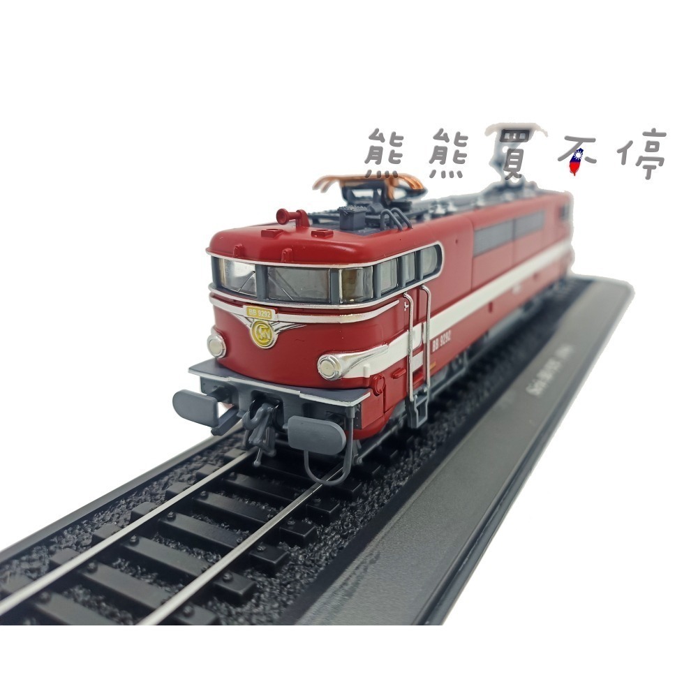 [在台現貨-鐵道迷最愛] 經典復古電車 法國 國家鐵路 SNCF BB系列 1964年 1/87 火車模型 附鐵軌-細節圖2