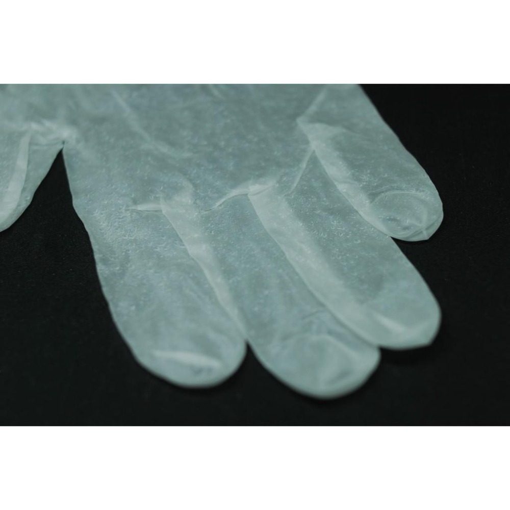 三花-H2393內噴顆粒PVC手套 可滑手機 (塑膠手套、透明手套、顆粒手套、防水手套、洗碗手套、美髮手套、一次性手套)-細節圖3