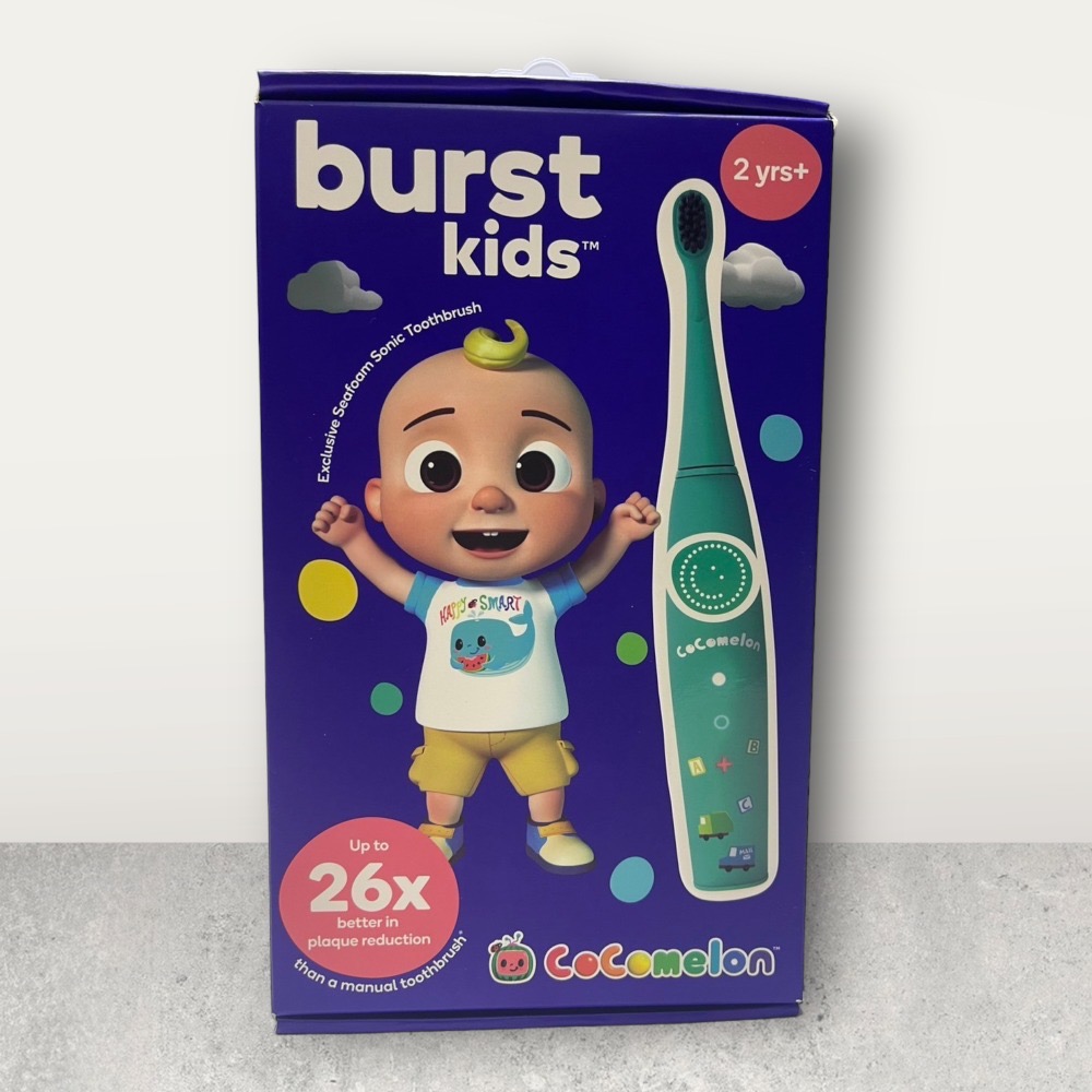 台灣現貨 CoComelon x BURSTkids 兒童電動牙刷 2歲+-規格圖9