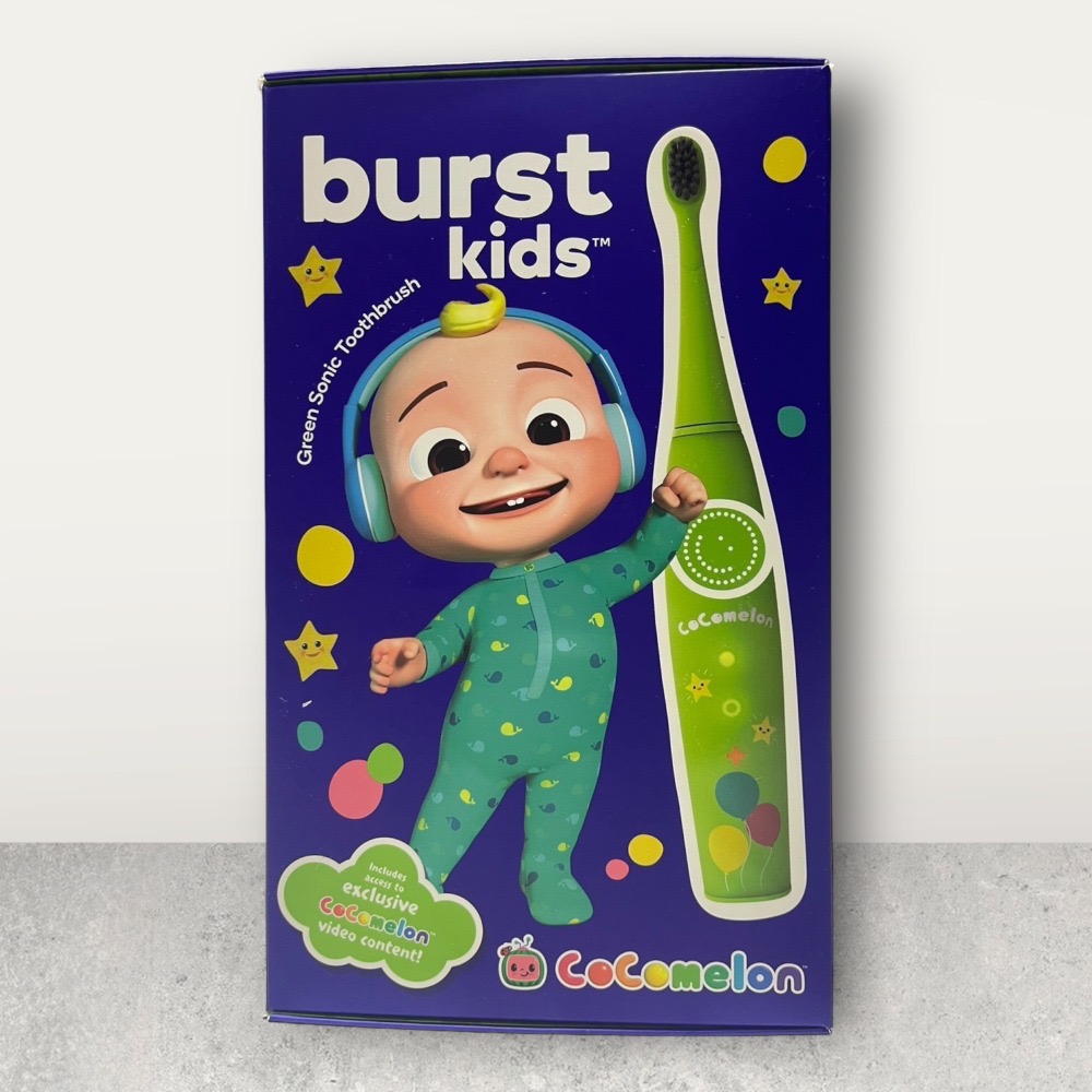 台灣現貨 CoComelon x BURSTkids 兒童電動牙刷 2歲+-規格圖9