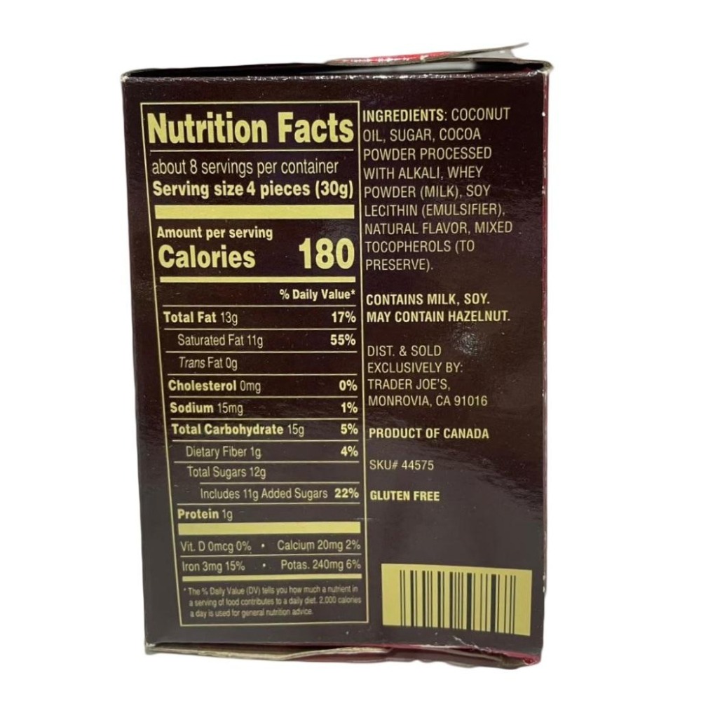 台灣現貨 Trader joe＇s 可可松露巧克力250g-細節圖3
