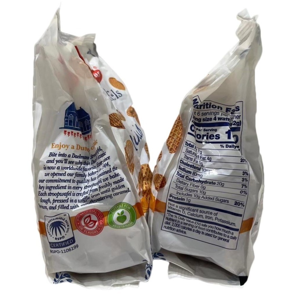 台灣現貨 Trader Joe＇s 焦糖肉桂鬆餅餅乾200g-細節圖3