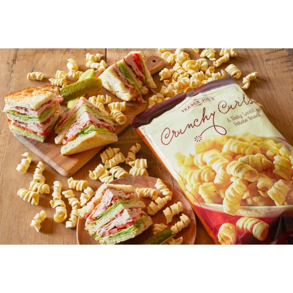 台灣現貨 Trader Joe＇s 酥脆捲髮/馬鈴薯餅乾/扁豆餅乾 170g-細節圖3