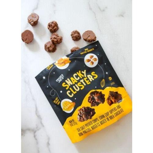台灣現貨 Trader Joe＇s 季節限定𝐒𝐧𝐚𝐜𝐤𝐲 𝐂𝐥𝐮𝐬𝐭𝐞𝐫𝐬綜合口味牛奶巧克力-細節圖3