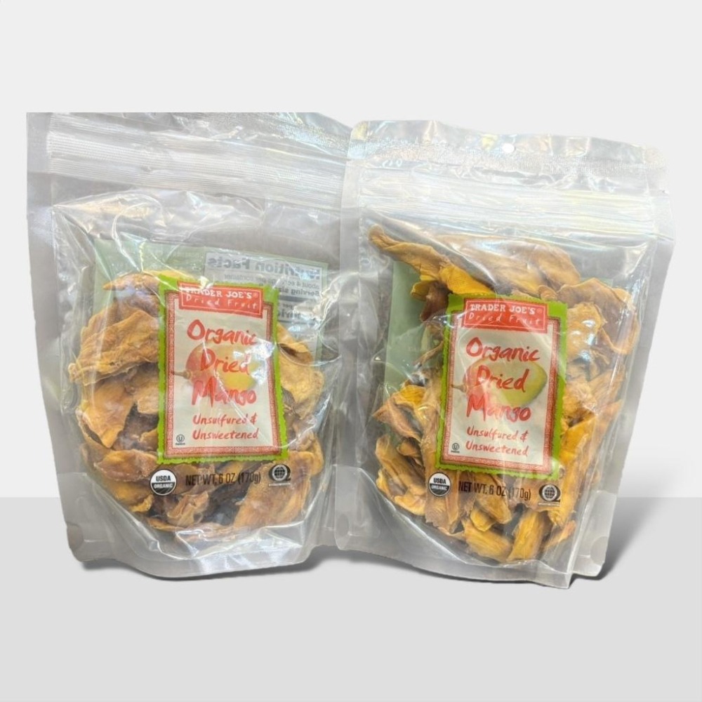 台灣現貨 Trader Joe＇s 有機芒果乾無加糖170g-細節圖3
