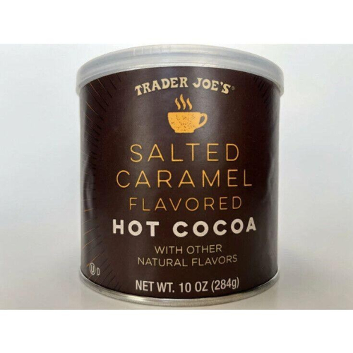 台灣現貨 Trader Joe＇s Hot Cocoa 季節限量海鹽焦糖熱可可粉 284g 巧克力粉