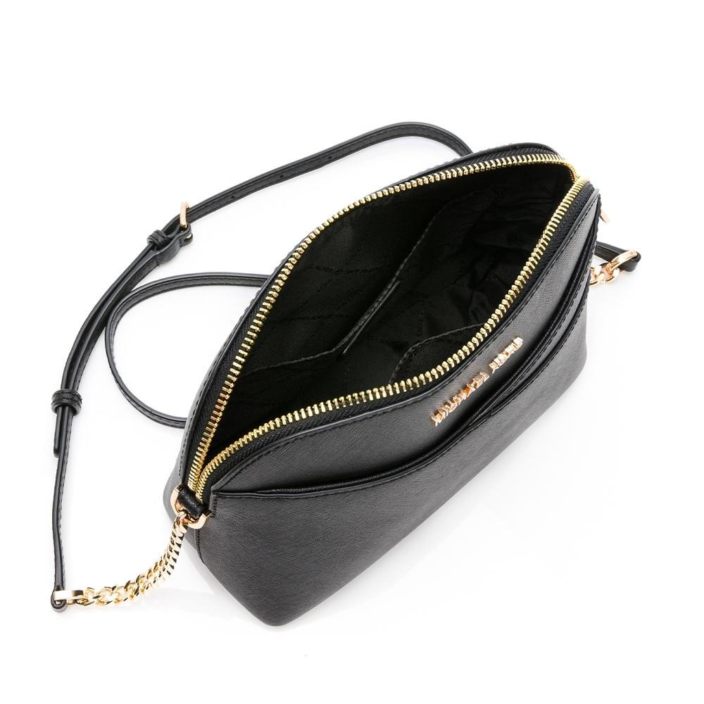 台灣現貨 MICHAEL KORS MK 新款金標鍊帶防刮皮革貝殼包/鍊包 出清 無購證-細節圖4