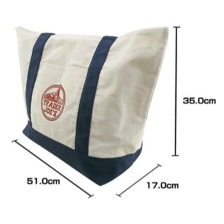 台灣現貨 Trader joe＇s 缺德舅 美國有機超市 帆布袋 托特包 環保袋-細節圖4