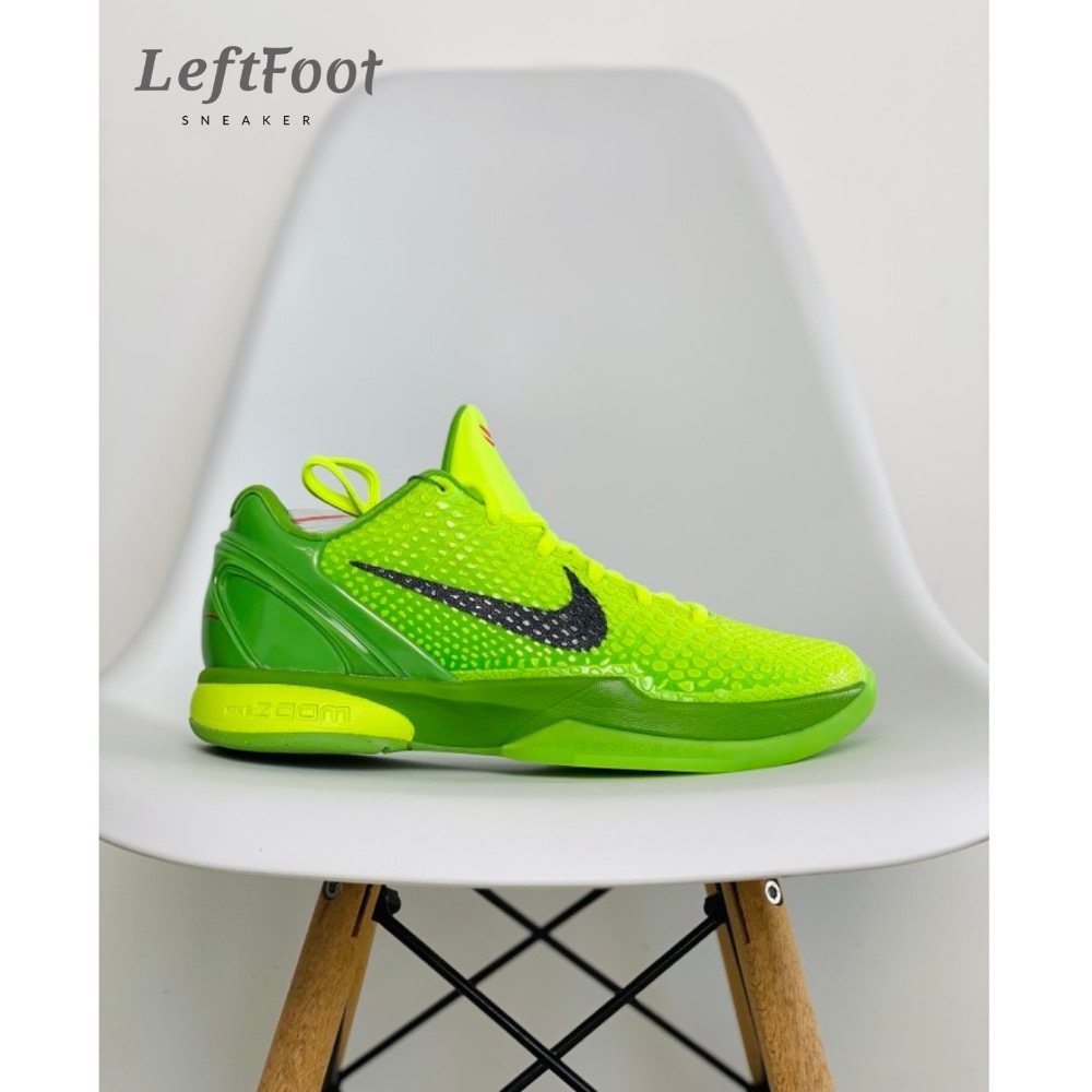 滅世純原 Kobe 6 Green Apple 科比6代 青竹絲 籃球鞋 實戰鞋真碳板男鞋 CW2190-300-細節圖2