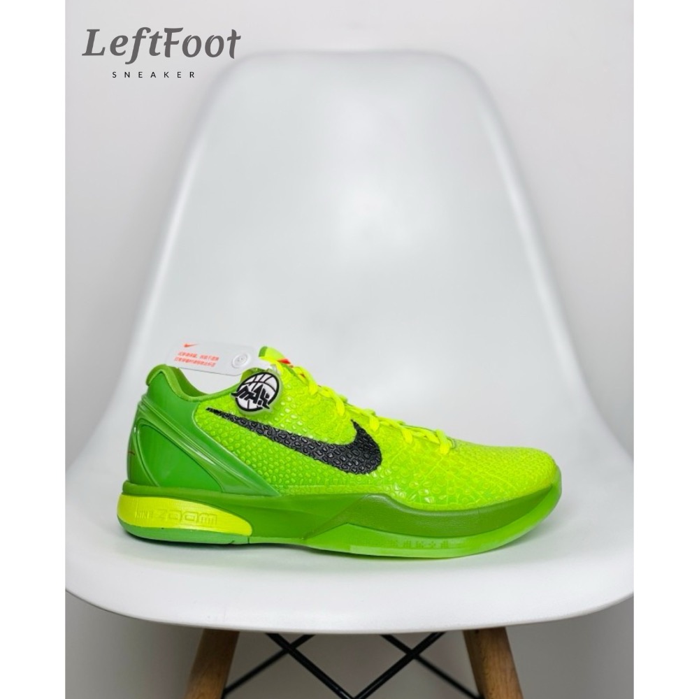 滅世純原 Kobe 6 Green Apple 科比6代 青竹絲 籃球鞋 實戰鞋真碳板男鞋 CW2190-300-細節圖2