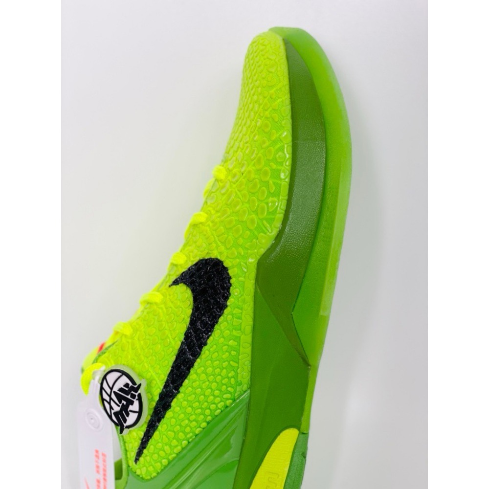 滅世純原 Kobe 6 Green Apple 科比6代 青竹絲 籃球鞋 實戰鞋真碳板男鞋 CW2190-300-細節圖7