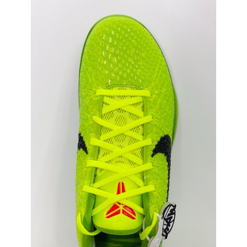 滅世純原 Kobe 6 Green Apple 科比6代 青竹絲 籃球鞋 實戰鞋真碳板男鞋 CW2190-300-細節圖8