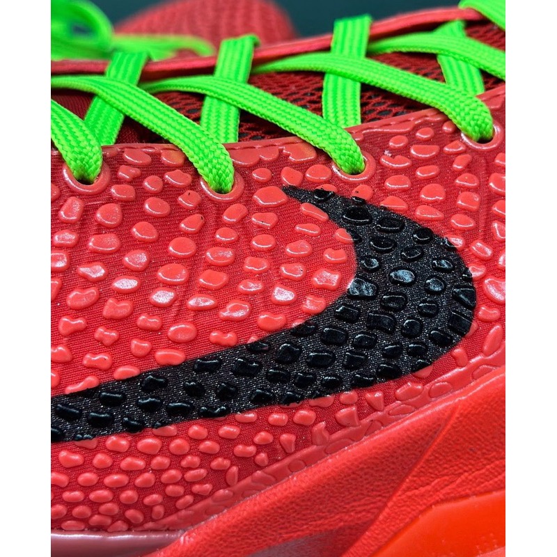 滅世純原 Kobe 6 Reverse Grinch 科比6代 反轉青蜂俠 籃球鞋 实战鞋 男鞋 FV4921-600-細節圖8