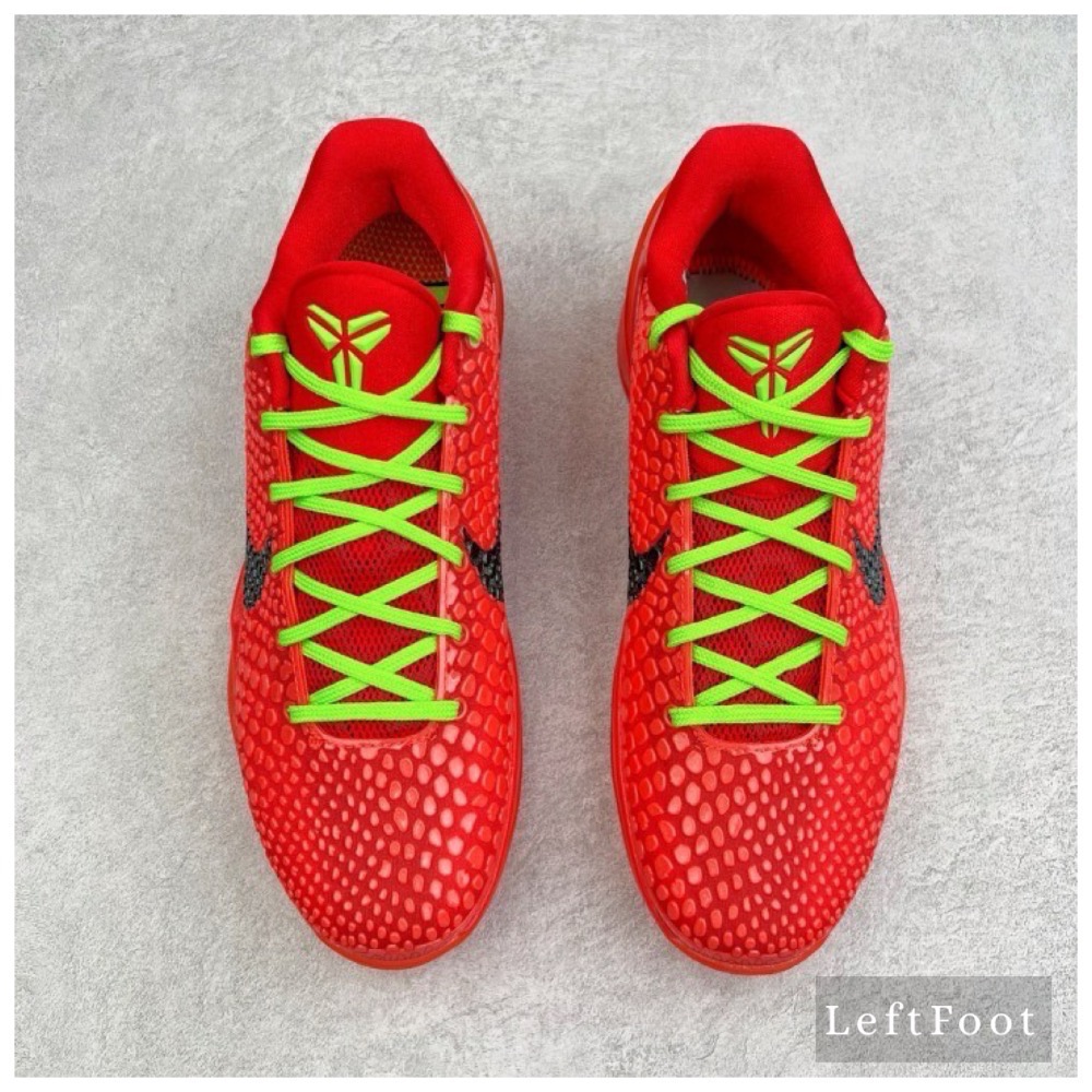 滅世純原 Kobe 6 Reverse Grinch 科比6代 反轉青蜂俠 籃球鞋 实战鞋 男鞋 FV4921-600-細節圖2
