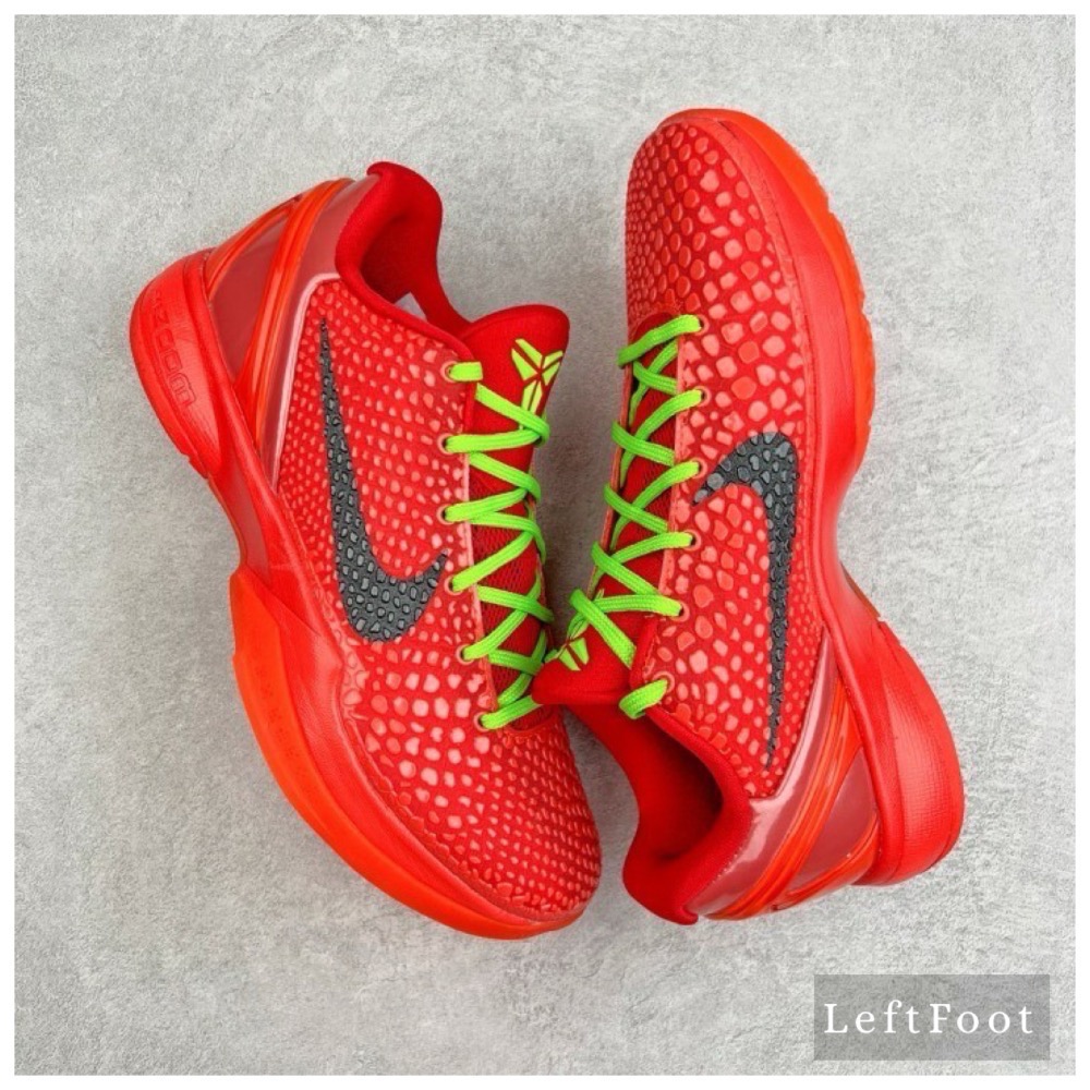 滅世純原 Kobe 6 Reverse Grinch 科比6代 反轉青蜂俠 籃球鞋 实战鞋 男鞋 FV4921-600-細節圖3