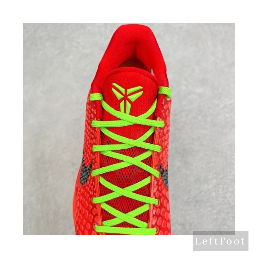 滅世純原 Kobe 6 Reverse Grinch 科比6代 反轉青蜂俠 籃球鞋 实战鞋 男鞋 FV4921-600-細節圖4