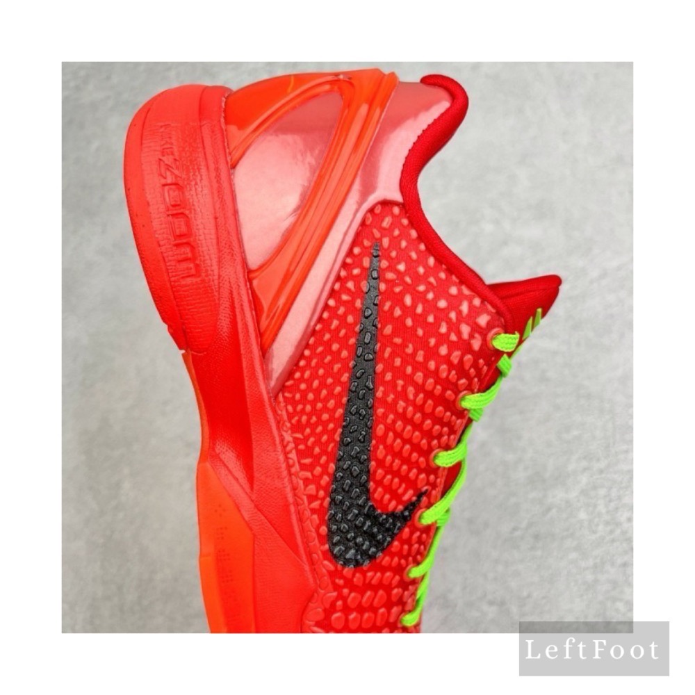 滅世純原 Kobe 6 Reverse Grinch 科比6代 反轉青蜂俠 籃球鞋 实战鞋 男鞋 FV4921-600-細節圖8